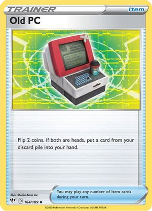 Old PC 164/189 - SWSH03 Darkness Ablaze - Poke-Collect