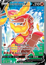 Centiskorch V (Full Art) 179/189 - SWSH03 Darkness Ablaze Holofoil - Poke-Collect