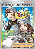 Pokemon Breeder's Nurturing (Full Art) 188/189 - SWSH03 Darkness Ablaze Holofoil - Poke-Collect
