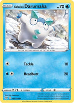 Galarian Darumaka 43/189 - SWSH03 Darkness Ablaze - Poke-Collect