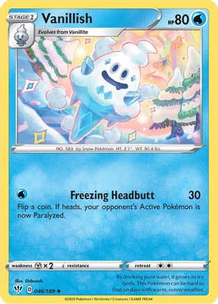 Vanillish 46/189 - Darkness Ablaze - Poke-Collect