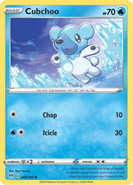 Cubchoo 48/189 - SWSH03 Darkness Ablaze - Poke-Collect