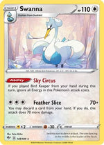 Swanna 149/189 - Darkness Ablaze Reverse Holofoil - Poke-Collect