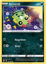 Spinarak 102/189 - Darkness Ablaze Reverse Holofoil - Poke-Collect