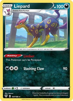 Liepard 107/189 - SWSH03 Darkness Ablaze Reverse Holofoil - Poke-Collect