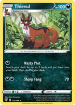 Thievul 113/189 - Darkness Ablaze - Poke-Collect