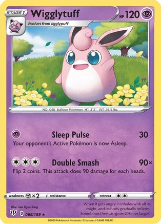Wigglytuff 68/189 - Darkness Ablaze - Poke-Collect
