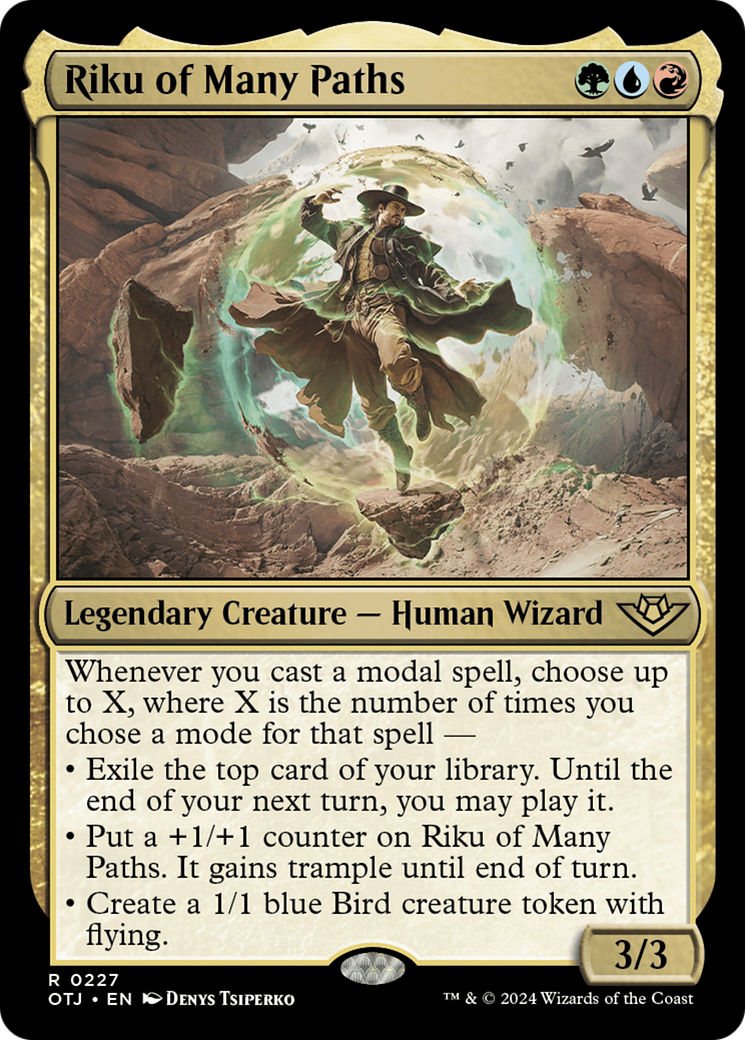 Riku of Many Paths (OTJ-227) - Outlaws of Thunder Junction - Poke-Collect