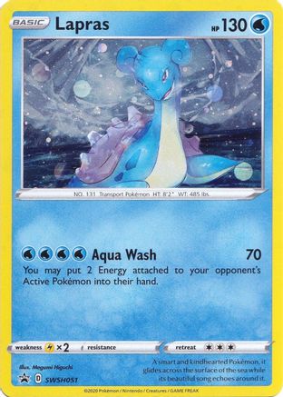 Lapras - SWSH051 SWSH051/307 - SWSH Sword & Shield Promo Cards Holofoil - Poke-Collect