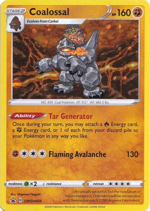 Coalossal - SWSH054 SWSH054/307 - SWSH Sword & Shield Promo Cards Holofoil - Poke-Collect