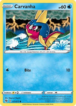 Carvanha 11/73 - Champions Path Reverse Holofoil - Poke-Collect