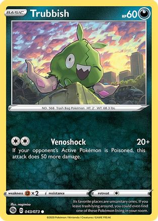 Trubbish 43/73 - Champions Path - Poke-Collect