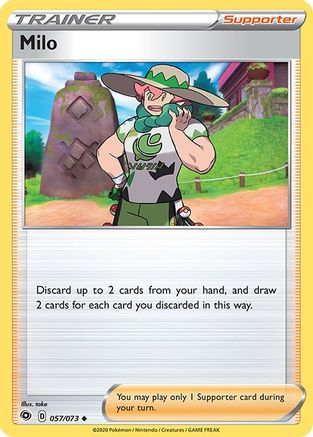 Milo 57/73 - Champions Path - Poke-Collect