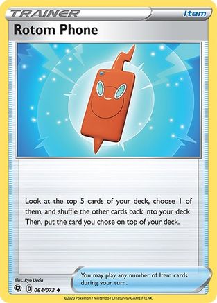 Rotom Phone 64/73 - Champions Path - Poke-Collect