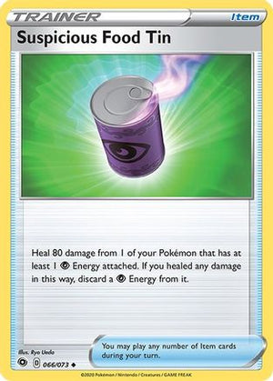 Suspicious Food Tin 66/73 - Champions Path Reverse Holofoil - Poke-Collect