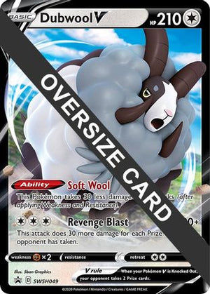 Dubwool V - SWSH049 SWSH049 - Jumbo Cards Holofoil - Poke-Collect