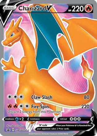 Charizard V - SWSH050 SWSH050/307 - SWSH Sword & Shield Promo Cards Holofoil - Poke-Collect