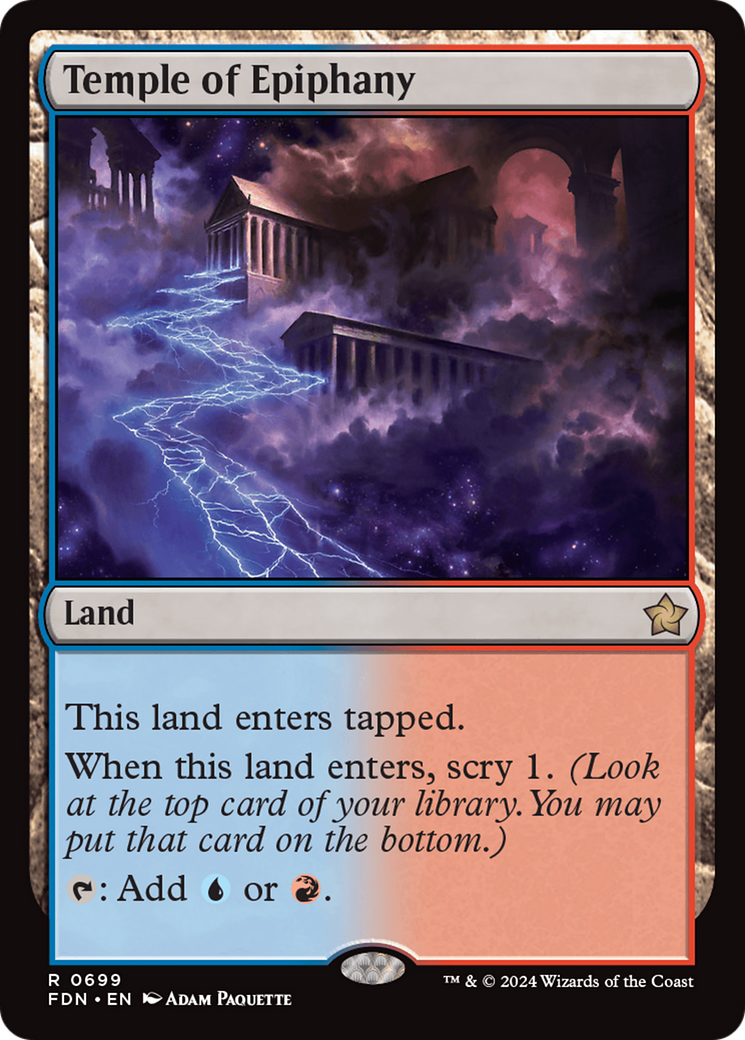 Temple of Epiphany (FDN-699) - Foundations - Poke-Collect