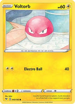 Voltorb 45/185 - Vivid Voltage Reverse Holofoil - Poke-Collect