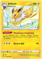 Jolteon 47/185 - SWSH04 Vivid Voltage - Poke-Collect