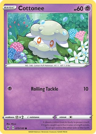 Cottonee 75/185 - SWSH04 Vivid Voltage - Poke-Collect