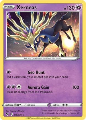 Xerneas 78/185 - Vivid Voltage Reverse Holofoil