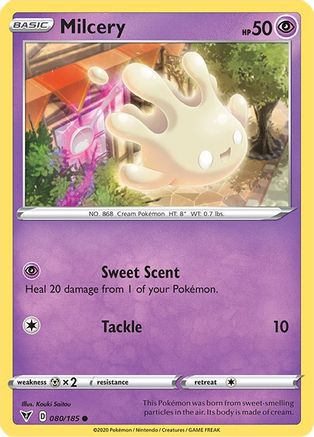 Milcery 80/185 - SWSH04 Vivid Voltage - Poke-Collect