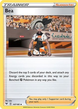 Bea 147/185 - SWSH04 Vivid Voltage Reverse Holofoil - Poke-Collect