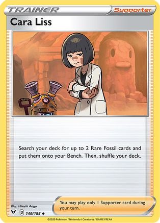 Cara Liss 149/185 - SWSH04 Vivid Voltage Reverse Holofoil - Poke-Collect
