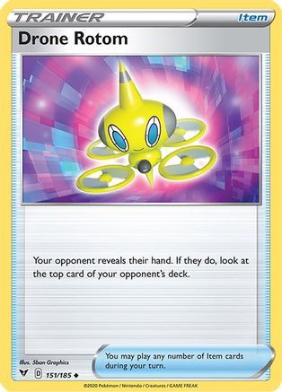 Drone Rotom 151/185 - SWSH04 Vivid Voltage - Poke-Collect