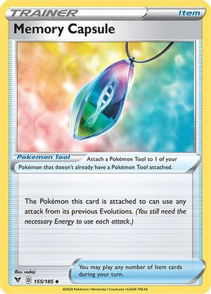 Memory Capsule 155/185 - SWSH04 Vivid Voltage - Poke-Collect