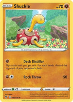 Shuckle 85/185 - SWSH04 Vivid Voltage Reverse Holofoil - Poke-Collect