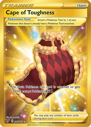 Cape of Toughness (Secret) 200/185 - SWSH04 Vivid Voltage Holofoil - Poke-Collect