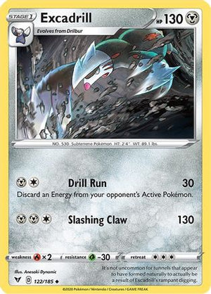 Excadrill 122/185 - SWSH04 Vivid Voltage - Poke-Collect