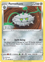 Ferrothorn 124/185 - SWSH04 Vivid Voltage Reverse Holofoil - Poke-Collect