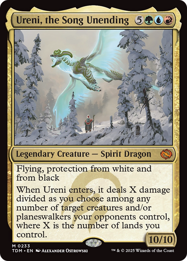 Ureni, the Song Unending (TDM-233) - Tarkir: Dragonstorm Foil - Poke-Collect