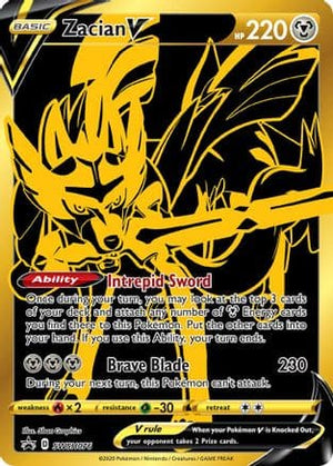 Zacian V SWSH076/307 - SWSH Black Star Promos Holofoil