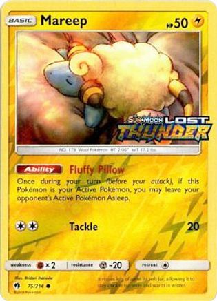 Mareep - 75/214 (Toys R Us Promo) 75 - Miscellaneous Cards & Products Reverse Holofoil - Poke-Collect