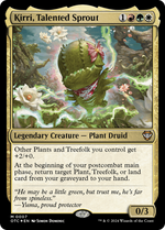 Kirri, Talented Sprout (OTC-007) - Outlaws of Thunder Junction Commander Foil - Poke-Collect