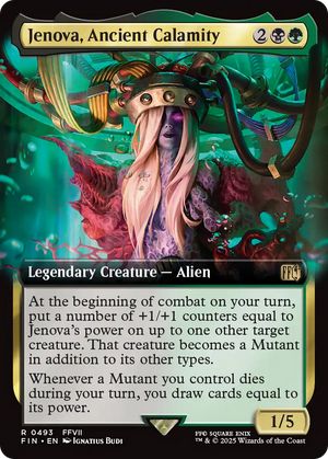 Jenova, Ancient Calamity (FIN-493) - FINAL FANTASY: (Extended Art) Foil - Poke-Collect
