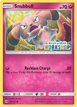 Snubbull - 90/149 (Build-A-Bear Workshop Exclusive) 90 - Miscellaneous Cards & Products - Poke-Collect