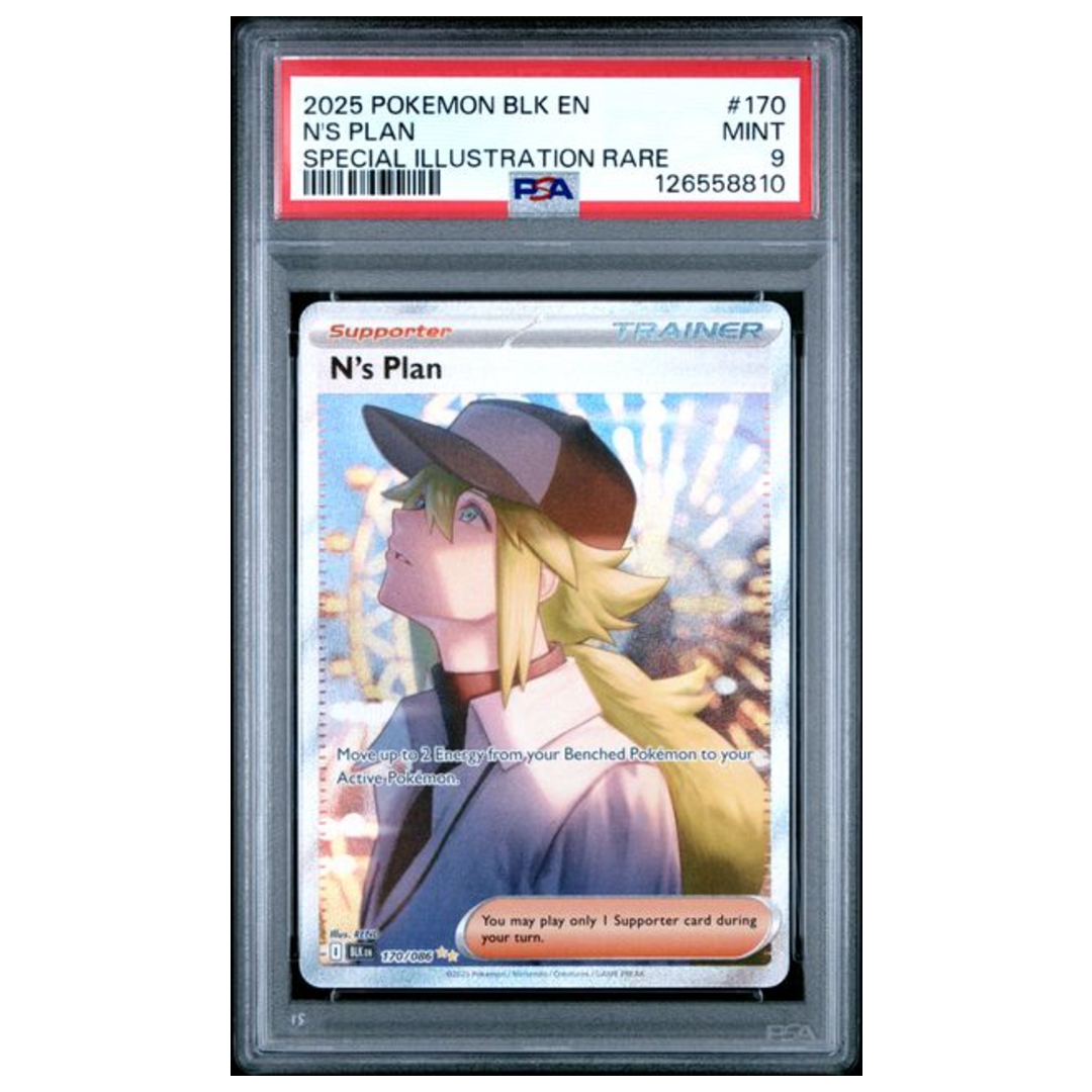 N's Plan SIR Black Bolt #170 PSA 9 - Poke-Collect