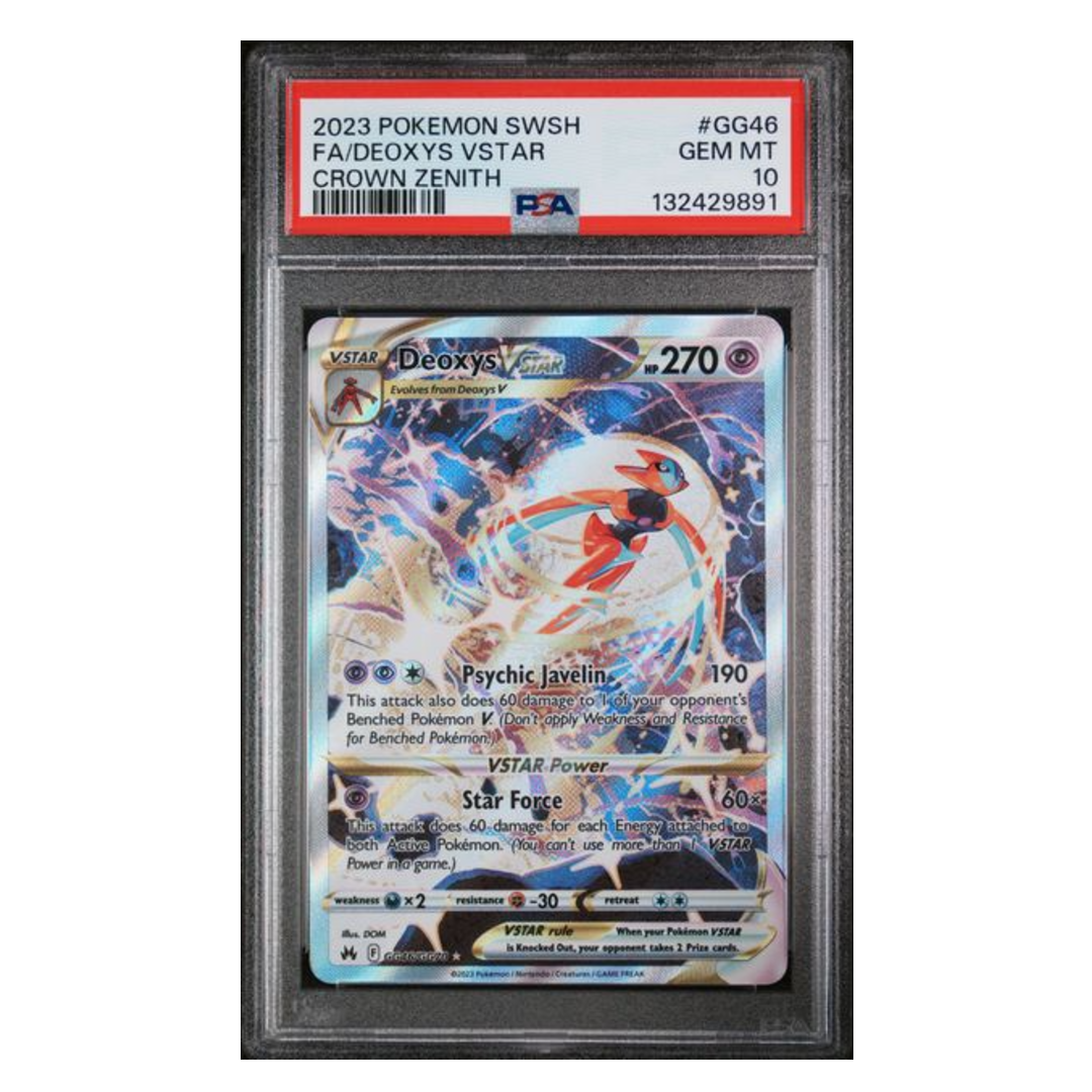 Deoxys VSTAR Crown Zenith #GG46 PSA 10 - Poke-Collect