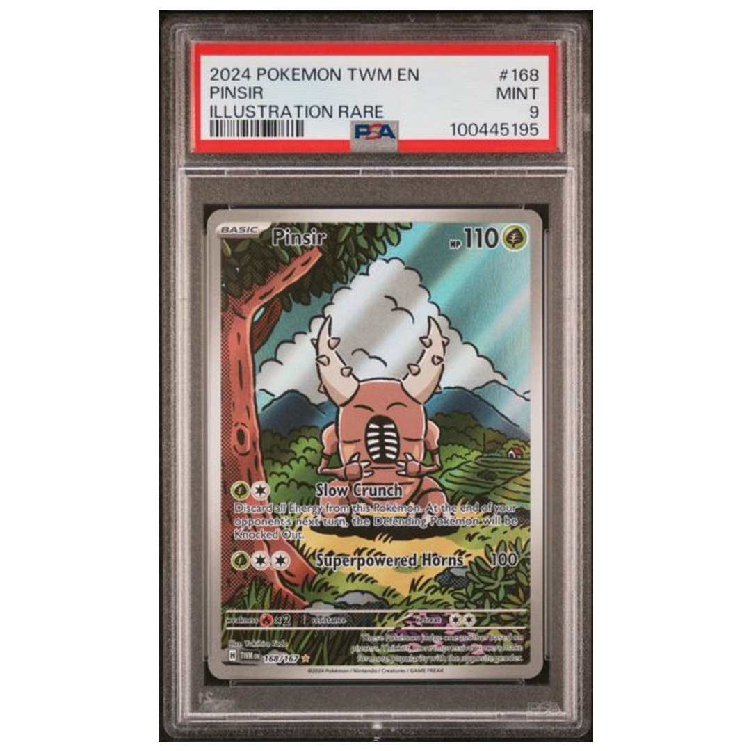 Pinsir IR Twilight Masquerade #168 PSA 9 - Poke-Collect