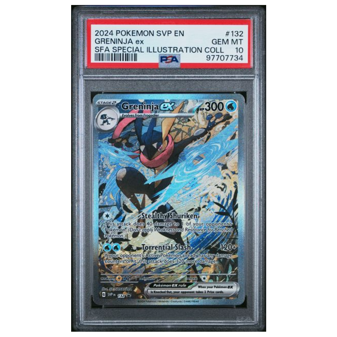 Greninja ex Promo SVP EN #132 PSA 10 - Poke-Collect