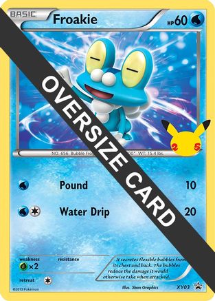 Froakie XY03 - First Partner Pack - Poke-Collect