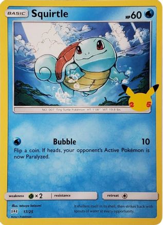 Squirtle 17/25 - McDonalds Collection 2021 Holofoil - Poke-Collect