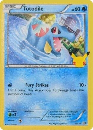 Totodile 18/25 - McDonalds Collection 2021 - Poke-Collect