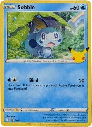 Sobble 24/25 - McDonalds Collection 2021 Holofoil - Poke-Collect