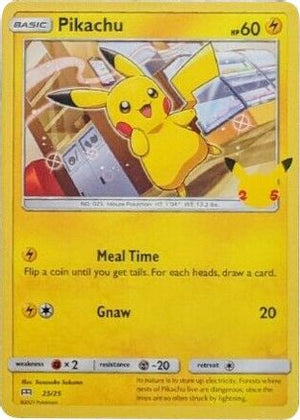 Pikachu - 25/25 25/25 - McDonalds 25th Anniversary Promos - Poke-Collect